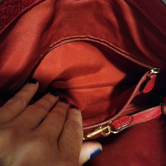 Coach LEXY Shoulder/Satchel Handbag Rouge - Picture 7 of 14